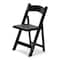 Atlas Commercial Products Wood Folding Chair, Black WFC5BK - alternate 1